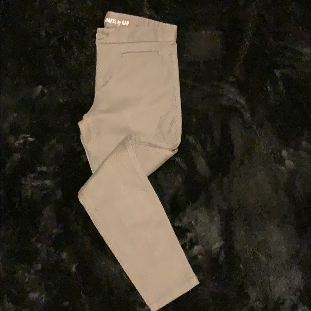Gray Skinny Cotton/Spandex Kahaki Jeans
